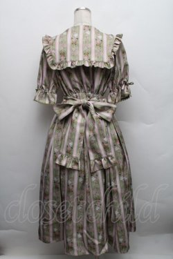 画像2: axes femme kawaii / RosyBear柄ワンピース M グリーン S-25-12-18-034-AX-OP-AS-ZS