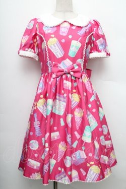 画像1: Angelic Pretty / Fancy Candyワンピース  ピンク S-25-12-20-017-AP-OP-AS-ZS