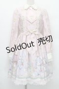 Angelic Pretty / Charlotte's Bearワンピース  ピンク S-25-12-20-020-AP-OP-AS-ZS