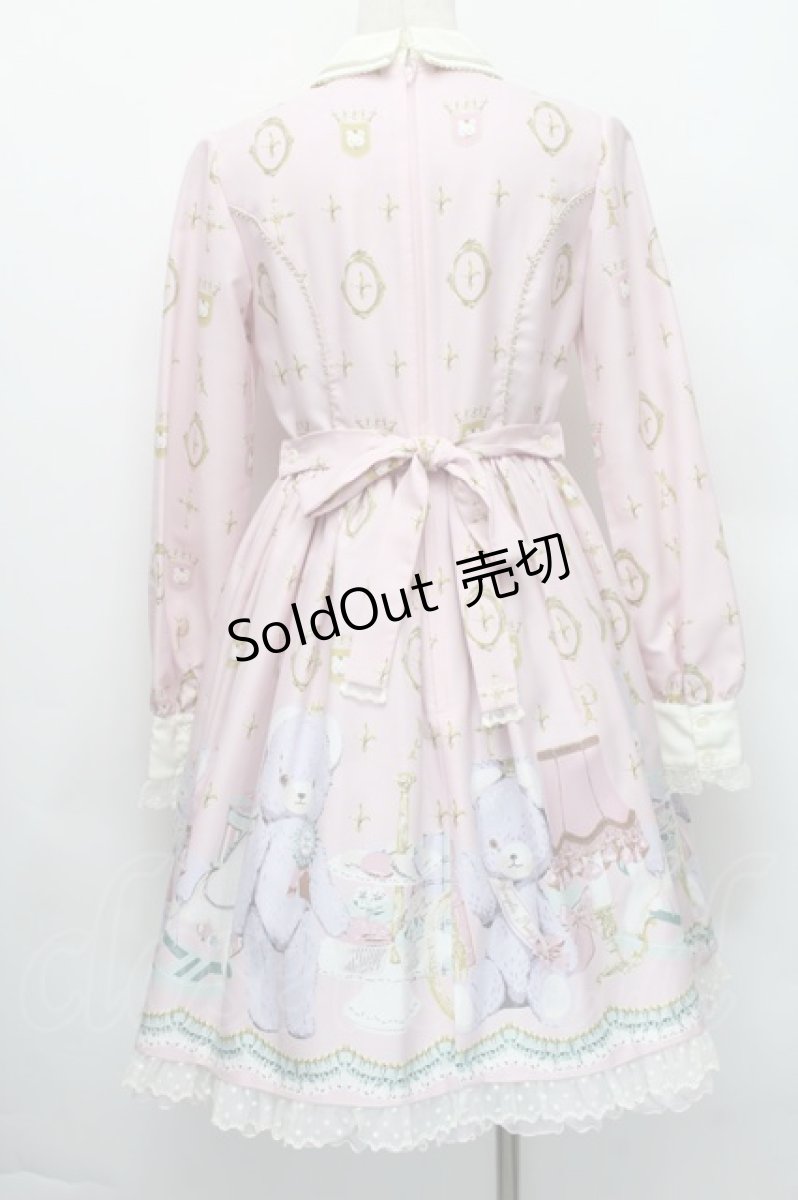 画像2: Angelic Pretty / Charlotte's Bearワンピース  ピンク S-25-12-20-020-AP-OP-AS-ZS (2)