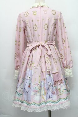 画像2: Angelic Pretty / Charlotte's Bearワンピース  ピンク S-25-12-20-020-AP-OP-AS-ZS