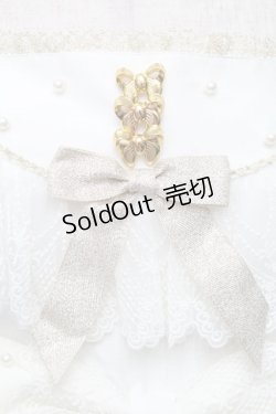 画像4: BABY,THE STARS SHINE BRIGHT / Fluffy Dream Ribbonジャンパースカート  生成り S-25-12-20-021-BA-OP-SA-ZS