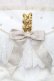 画像4: BABY,THE STARS SHINE BRIGHT / Fluffy Dream Ribbonジャンパースカート  生成り S-25-12-20-021-BA-OP-SA-ZS (4)
