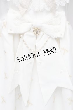 画像5: BABY,THE STARS SHINE BRIGHT / Fluffy Dream Ribbonジャンパースカート  生成り S-25-12-20-021-BA-OP-SA-ZS