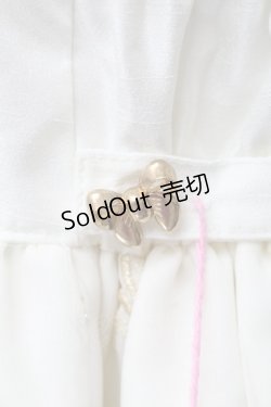 画像9: BABY,THE STARS SHINE BRIGHT / Fluffy Dream Ribbonジャンパースカート  生成り S-25-12-20-021-BA-OP-SA-ZS