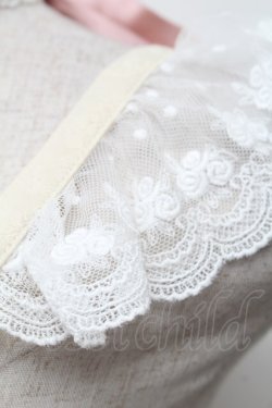 画像5: ALICE and the PIRATES / Sweet Devilジャンパースカート  生成りＸピンク S-25-12-20-022-PA-OP-SA-ZS