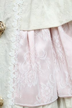 画像8: ALICE and the PIRATES / Sweet Devilジャンパースカート  生成りＸピンク S-25-12-20-022-PA-OP-SA-ZS