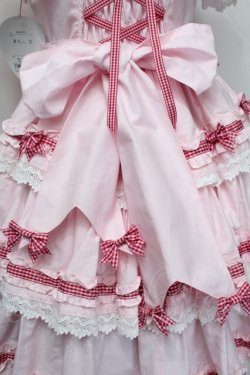 画像3: BABY,THE STARS SHINE BRIGHT / Flancesca Ribbonジャンパースカート  ピンク S-25-12-20-024-BA-JA-HR-ZS