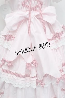 画像3: BABY,THE STARS SHINE BRIGHT / Flancesca Ribbonジャンパースカート  ピンク S-25-12-20-024-BA-JA-HR-ZS