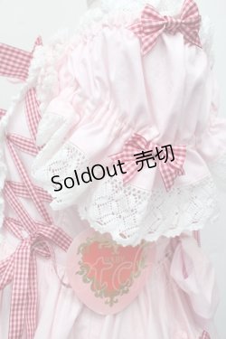 画像5: BABY,THE STARS SHINE BRIGHT / Flancesca Ribbonジャンパースカート  ピンク S-25-12-20-024-BA-JA-HR-ZS