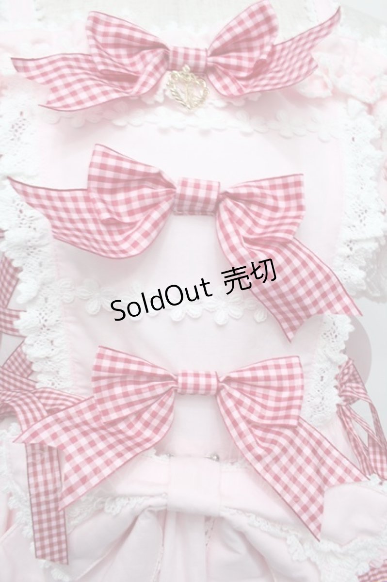 画像6: BABY,THE STARS SHINE BRIGHT / Flancesca Ribbonジャンパースカート  ピンク S-25-12-20-024-BA-JA-HR-ZS (6)