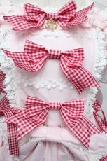 画像6: BABY,THE STARS SHINE BRIGHT / Flancesca Ribbonジャンパースカート  ピンク S-25-12-20-024-BA-JA-HR-ZS (6)