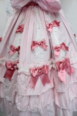 画像3: BABY,THE STARS SHINE BRIGHT / Ribbon ribbon blooms ジャンパースカート  ピンク S-25-12-20-025-BA-OP-AS-ZS (3)