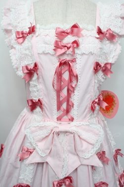 画像4: BABY,THE STARS SHINE BRIGHT / Ribbon ribbon blooms ジャンパースカート  ピンク S-25-12-20-025-BA-OP-AS-ZS