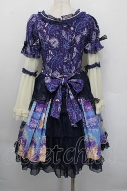 画像2: BABY,THE STARS SHINE BRIGHT / Cinderellaワンピース  紺 S-25-12-20-028-BA-OP-AS-ZS