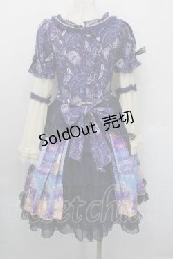 画像2: BABY,THE STARS SHINE BRIGHT / Cinderellaワンピース  紺 S-25-12-20-028-BA-OP-AS-ZS