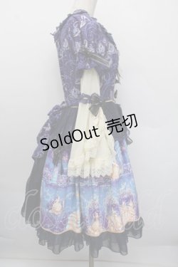 画像4: BABY,THE STARS SHINE BRIGHT / Cinderellaワンピース  紺 S-25-12-20-028-BA-OP-AS-ZS