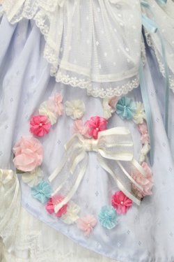 画像5: BABY,THE STARS SHINE BRIGHT / Garden Flowerジャンパースカート - サックス S-25-12-20-029-BA-OP-SZ-ZS