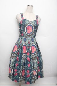 Juliette et Justine / Le camee de la roseジャンパースカート  アルドアーズ【ブルーグレー】 S-25-12-20-1034-CL-OP-HR-ZS