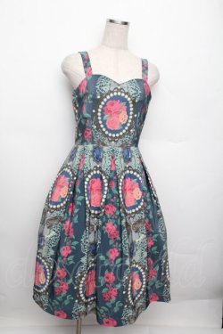 画像1: Juliette et Justine / Le camee de la roseジャンパースカート  アルドアーズ【ブルーグレー】 S-25-12-20-1034-CL-OP-HR-ZS