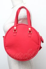 画像2: Perla nell' ostrica / シャンタンリボン付きハンプバッグ  赤 S-25-12-20-1001-EL-BG-HR-ZTK031 (2)