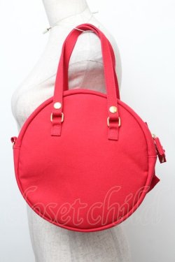 画像2: Perla nell' ostrica / シャンタンリボン付きハンプバッグ  赤 S-25-12-20-1001-EL-BG-HR-ZS