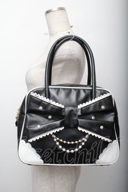 画像1: Angelic Pretty / 宝石リボンボストンバッグ   S-25-12-20-1007-AP-BG-AS-ZS