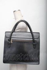 画像2: Jean Paul GAULTIER / ロゴ型押しレザーバッグ  黒 S-25-12-20-1008-GO-BG-AS-ZS (2)