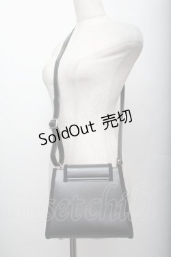 画像1: EATME / チェーンハンドルショルダーバッグ  黒 S-25-12-20-1009-LO-BG-HR-ZS