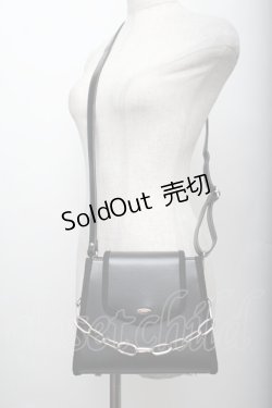 画像2: EATME / チェーンハンドルショルダーバッグ  黒 S-25-12-20-1009-LO-BG-HR-ZS