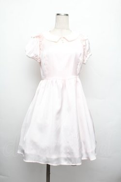 画像1: Ank Rouge / 衿付きワンピース  ピンク S-25-12-20-1011-CA-OP-AS-ZS
