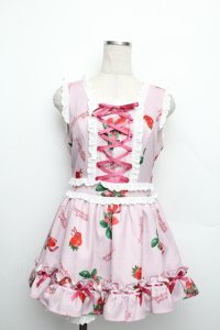 Ank Rouge / strawberry syndromeセットアップ  ピンク S-25-12-20-1012-CA-OP-AS-ZS