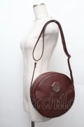 Q-pot. / チョコレートラウンドショルダーバッグ  ブラウン S-25-12-20-1002-QP-BG-AS-ZS