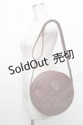 Q-pot. / チョコレートラウンドショルダーバッグ  ブラウン S-25-12-20-1002-QP-BG-AS-ZS