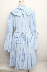 画像2: Physical Drop / スタンドカラープリンセスドレス  サックス S-25-12-20-1025-LO-OP-AS-ZS (2)