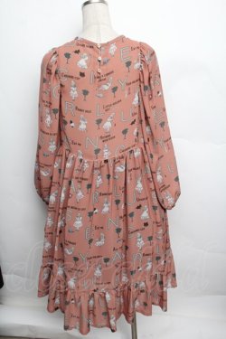 画像2: Jane Marple / The nursery Aliceギャザードレス  ブラウン S-25-12-20-1030-JM-OP-AS-ZS