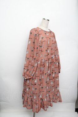 画像3: Jane Marple / The nursery Aliceギャザードレス  ブラウン S-25-12-20-1030-JM-OP-AS-ZS