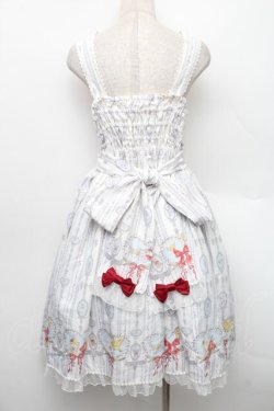 画像2: metamorphose / 思い出のすずらんフリルジャンパースカート  オフ S-25-12-20-001-ME-OP-AS-ZS