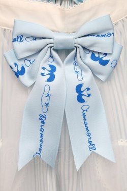 画像6: metamorphose / シナモロールコラボ　エプロン付きジャンパースカート  サックス S-25-12-20-009-ME-OP-AS-ZS