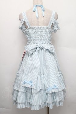 画像10: metamorphose / シナモロールコラボ　エプロン付きジャンパースカート  サックス S-25-12-20-009-ME-OP-AS-ZS