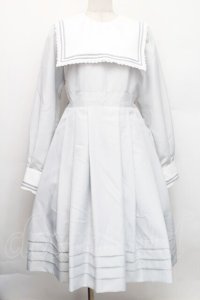 Angelic Pretty / 上級生ワンピース  グレー S-25-12-20-011-AP-OP-HR-ZS