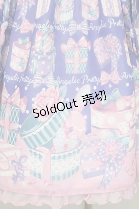 画像6: Angelic Pretty / ラッピングハートワンピース  ラベンダー S-25-12-20-012-AP-OP-AS-ZS (6)