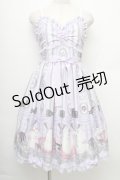 Angelic Pretty / Princess Puppyジャンパースカート  ラベンダー S-25-12-20-013-AP-OP-HR-ZS