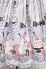 画像4: Angelic Pretty / Princess Puppyジャンパースカート  ラベンダー S-25-12-20-013-AP-OP-HR-ZS (4)