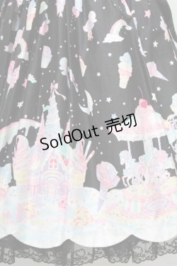 画像4: Angelic Pretty / MilkyPlanetジャンパースカートSet  黒 S-25-12-20-014-AP-OP-ET-ZS