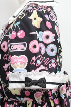 画像3: Angelic Pretty / Toy's Donut Dinerワンピース  クロ S-25-12-20-015-AP-OP-SZ-ZS