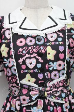 画像4: Angelic Pretty / Toy's Donut Dinerワンピース  クロ S-25-12-20-015-AP-OP-SZ-ZS