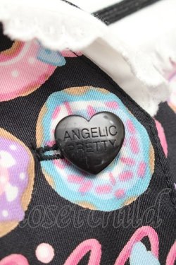画像7: Angelic Pretty / Toy's Donut Dinerワンピース  クロ S-25-12-20-015-AP-OP-SZ-ZS