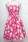 Angelic Pretty / Fancy Candyジャンパースカート  ピンク S-25-12-20-016-AP-OP-AS-ZS