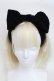 画像2: Jane Marple / リボンヘアバンド  黒 S-25-12-21-007-JM-AC-AS-ZS (2)